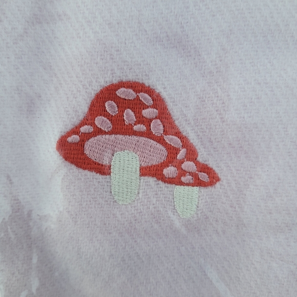 NWT Toadstool Sock & Scarf Mushroom Gift Set - Picture 2 of 4